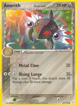 Pokémon-Karte Anorith 057/110