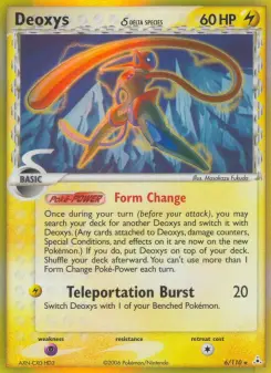 Pokémon-Karte Deoxys 006/110