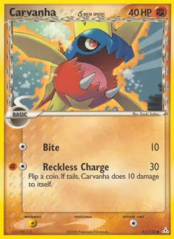 Pokémon-Karte Kanivanha 061/110