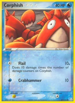 Pokémon-Karte Krebscorps 063/110