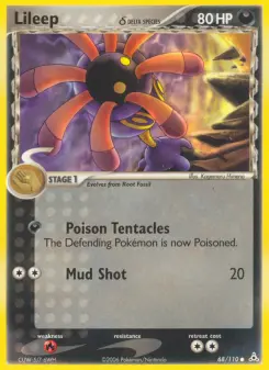 Pokémon-Karte Liliep 068/110