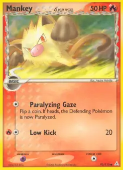 Pokémon-Karte Menki 070/110