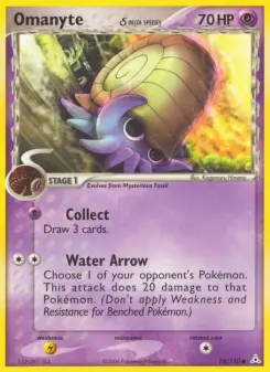 Pokémon-Karte Amonitas 074/110