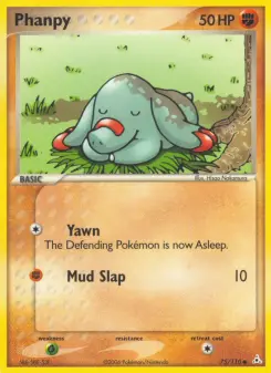 Pokémon-Karte Phanpy 075/110