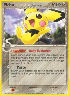 Pokémon-Karte Pichu 076/110