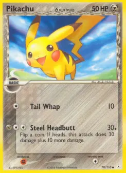 Pokémon-Karte Pikachu 079/110