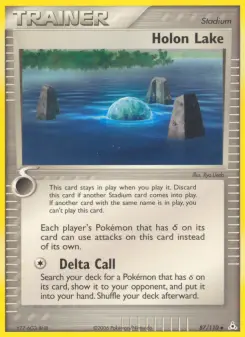Pokémon-Karte Holon-See 087/110