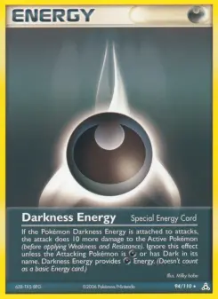 Pokémon-Karte Finsternis-Energie 094/110