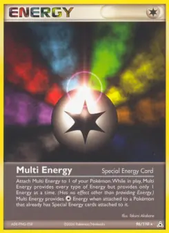 Pokémon-Karte Multi-Energie 096/110
