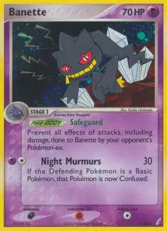 Pokémon-Karte Banette 001/100