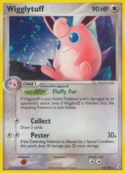 Pokémon-Karte Knuddeluff 013/100