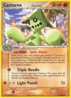 Pokémon-Karte Noktuska 015/100