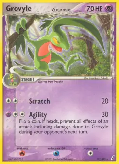 Pokémon-Karte Reptain 019/100