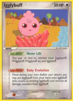 Pokémon-Karte Fluffeluff 021/100