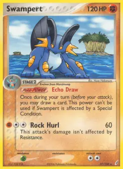 Pokémon-Karte Sumpex 027/100