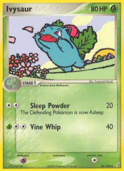 Pokémon-Karte Bisaknosp 034/100