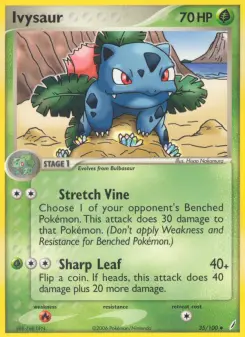 Pokémon-Karte Bisaknosp 035/100