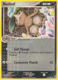 Pokémon-Karte Blanas 039/100