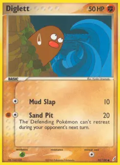 Pokémon-Karte Digda 050/100