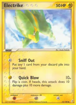 Pokémon-Karte Frizelbliz 052/100