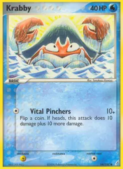 Pokémon-Karte Krabby 054/100