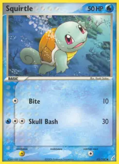 Pokémon-Karte Schiggy 063/100