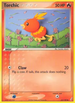 Pokémon-Karte Flemmli 065/100