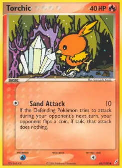 Pokémon-Karte Flemmli 066/100