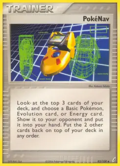 Pokémon-Karte PokéNav 083/100