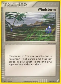 Pokémon-Karte Sturmwind 085/100