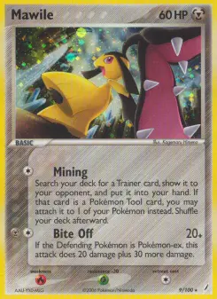 Pokémon-Karte Flunkifer 009/100