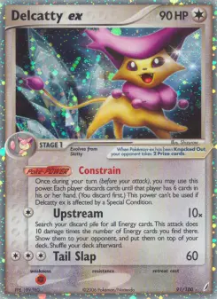Pokémon-Karte Enekoro ex 091/100