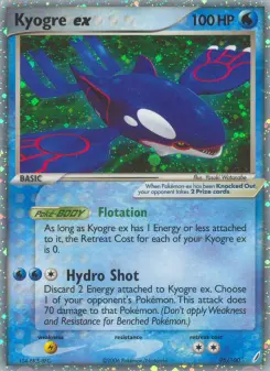 Pokémon-Karte Kyogre ex 095/100