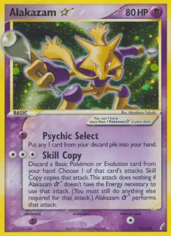 Pokémon-Karte Simsala ☆ 099/100