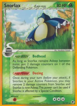 Pokémon-Karte Relaxo 010/101