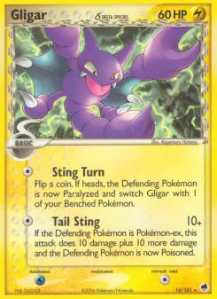Pokémon-Karte Skorgla 016/101