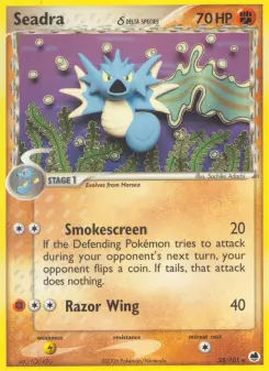 Pokémon-Karte Seemon 022/101