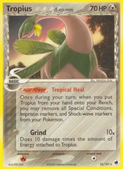 Pokémon-Karte Tropius 023/101