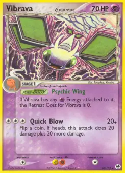 Pokémon-Karte Vibrava 024/101