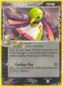 Pokémon-Karte Xatu 025/101