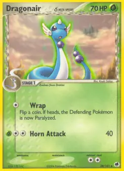 Pokémon-Karte Dragonir 028/101