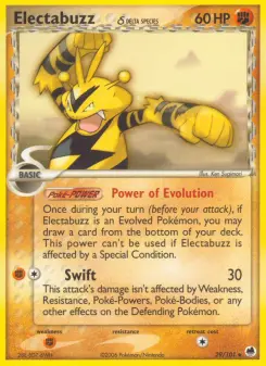 Pokémon-Karte Elektek 029/101
