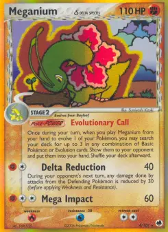 Pokémon-Karte Meganie 004/101