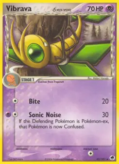 Pokémon-Karte Vibrava 042/101