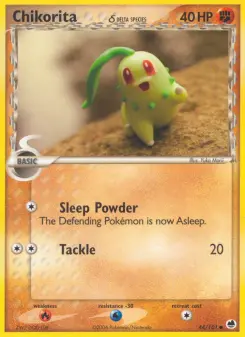 Pokémon-Karte Endivie 044/101