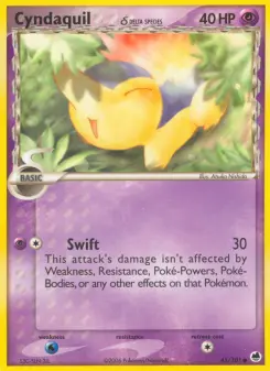 Pokémon-Karte Feurigel 045/101