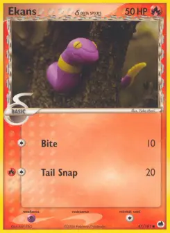 Pokémon-Karte Rettan 047/101