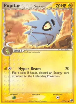 Pokémon-Karte Pupitar 059/101