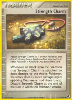 Pokémon-Karte Stärkeamulett 081/101