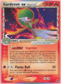 Pokémon-Karte Guardevoir ex 093/101